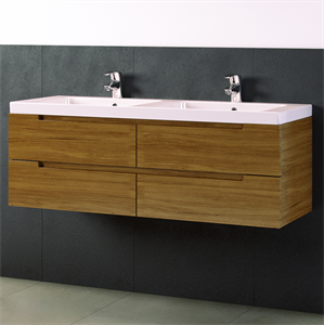Villeroy & Bosh double bowl washbasin